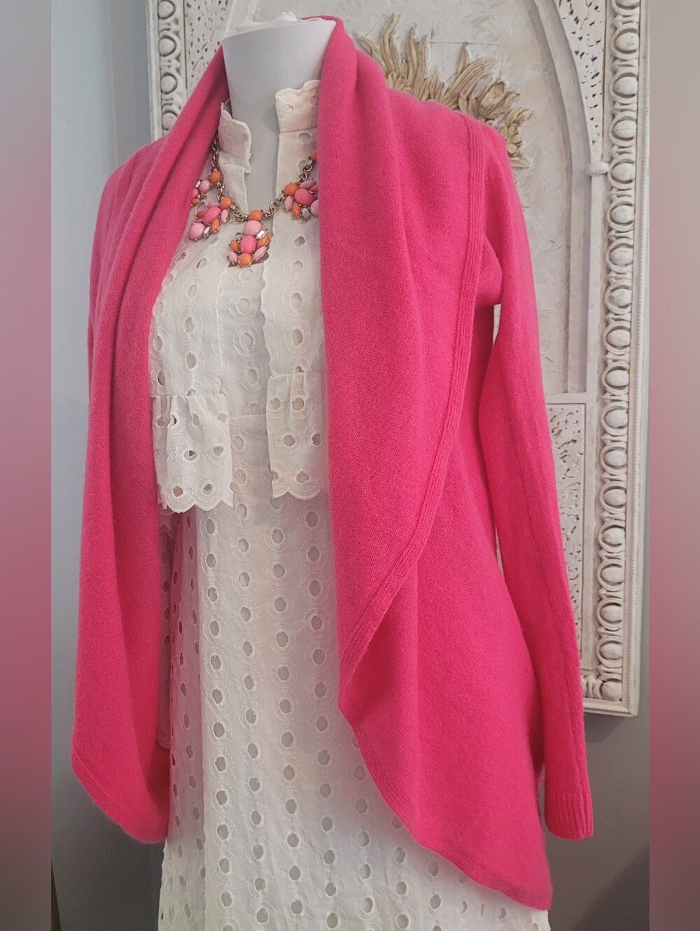 Lilly P Cashmere Wrap Sweater